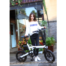 Customize color ebike 250w 36volt 16inch foldable frame electric bike with LCD display